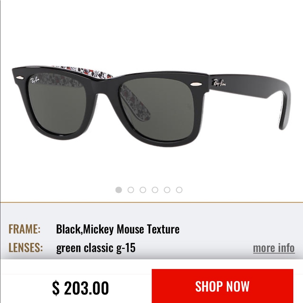 Mickey Mouse Ray-Bans